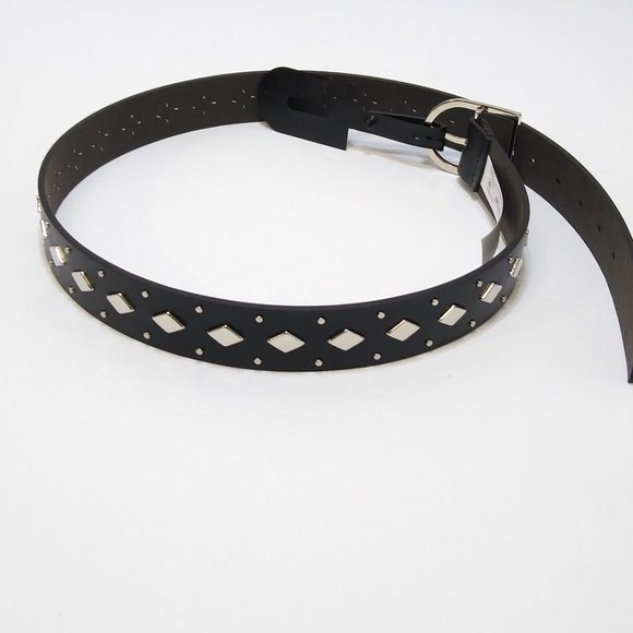 No Boundaries Diamond Shape Studded Belt S/M Adjustable Women's Edgy Style NWT - Picture 5 of 5